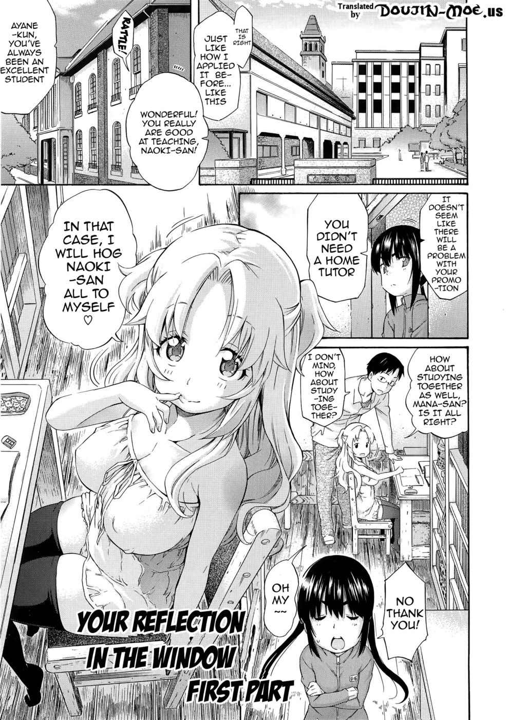 Hentai Manga Comic-Your Reflection in the Window-Chapter 1-1